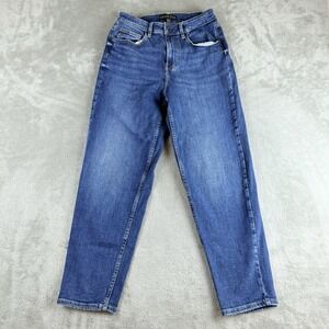 Guess Jeans Womens 25 Blue Denim Jaqueline Relaved Fit Stretch Loose Baggy Y2K